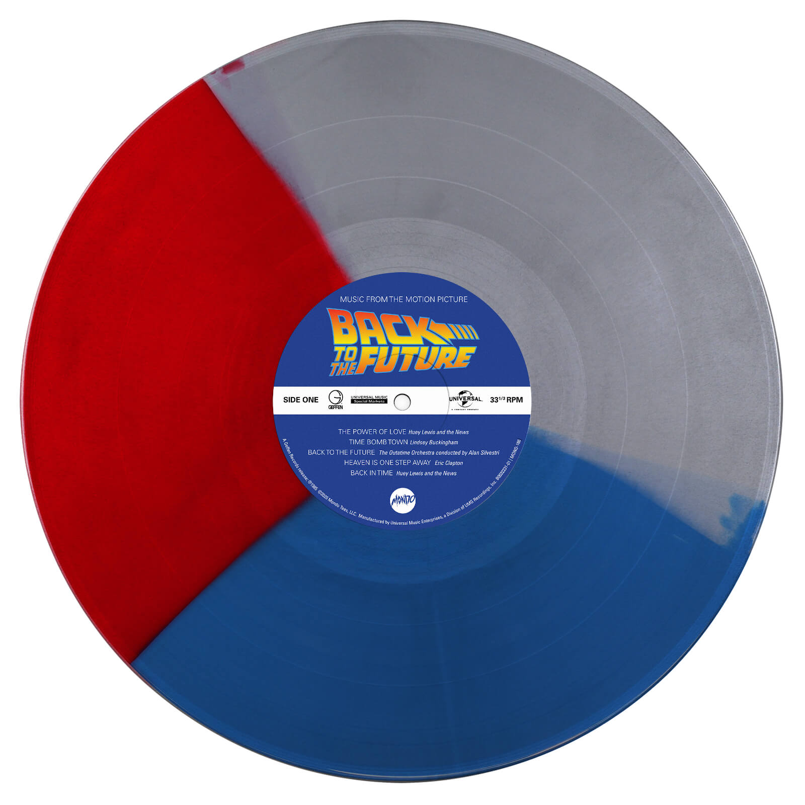Back To The Future OST (TriColour) Raves From The Grave
